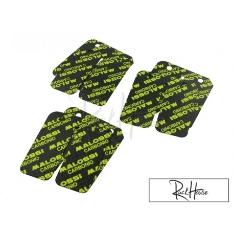 Carbon reed valves Malossi set of 4