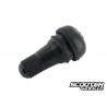 Tyre valve Motoforce straight (short) black