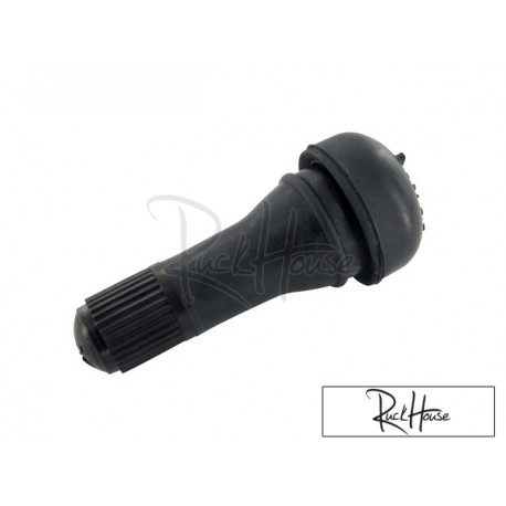 Tyre valve Motoforce straight (long) black