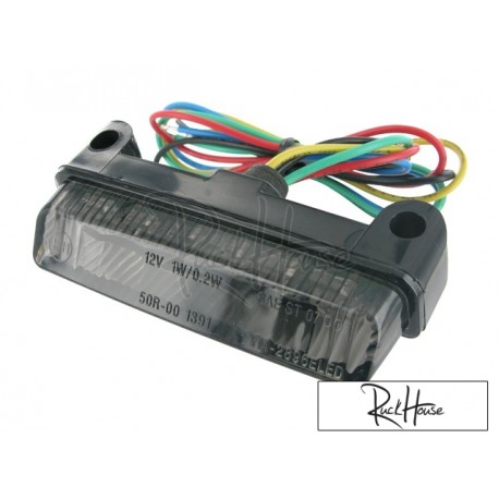 Rear light STR8 Black-Line MINI LED universal