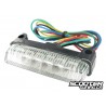 Rear light STR8 MINI LED universal, white