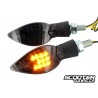 Indicators STR8 Curve LED Black Line, black transparent