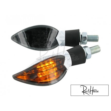 Indicators STR8 Curve LED Black Line, white