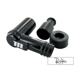 Spark plug connector Motoforce plastic 90deg
