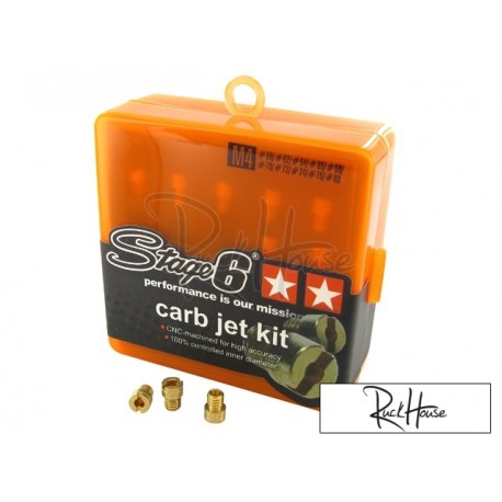 Carburettor jet kit Stage6 4mm 60-80
