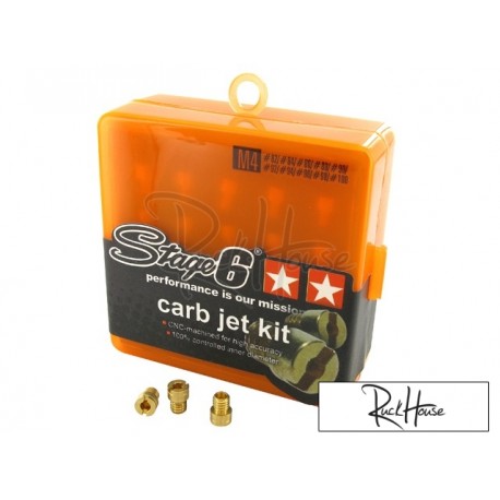 Carburettor jet kit Stage6 4mm 82-100