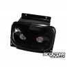 Twin headlamps (lenses), BCD Rx, MBK Booster (built since 2004), black