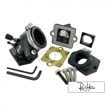 Intake System Stage6 MKII, Piaggio, incl. 23mm adapter and Stage6 
