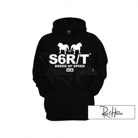 Hoody Stage6 R/T, Black, Unzipped