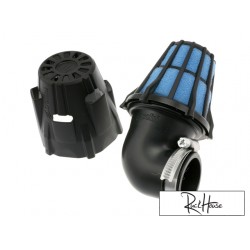 Air filter Polini Short 90° Black (37mm)