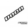 Sticker Voca Racing Black/Chrome 11x4cm