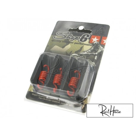 Clutch Springs for Stage6 Torque Control Clutch, 3 pieces, orange - medium