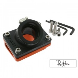 Intake Spacer Stage6 R/T Orange 34.5mm Piaggio