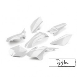 Pitbike Bodykit (7 parts) VocaHawk (White) Pitbike