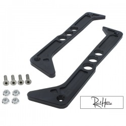 Billet Step Rails rPRO Black