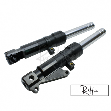 Slammed Low Down Fork Legs 320mm Black (Ruckus)