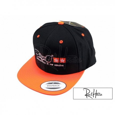Baseball Cap Stage6 Snapback Black/Orange