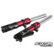 Slammed Low Down Fork Legs 320mm Red (Ruckus)