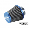 Airfilter Tun'r KN Style straight Blue (28-35mm)