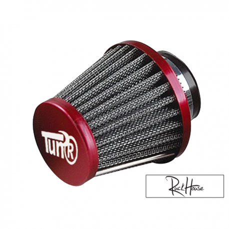 Airfilter Tun'r KN Style straight Red (28-35mm)