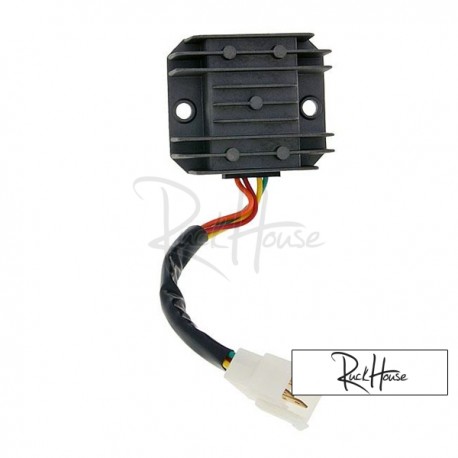Regulator / Rectifire 4-pins incl. Wire for GY6 50-150cc