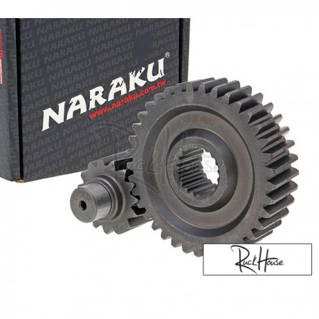 Secondary Gear kit Naraku 15/37 +20% for GY6 125-150cc