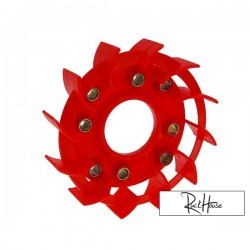 Cooling fan Naraku racing red GY6 50cc 139QMB/QMA