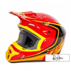 Helmet Fly Kinetic Full Speed Red/Black/Yellow