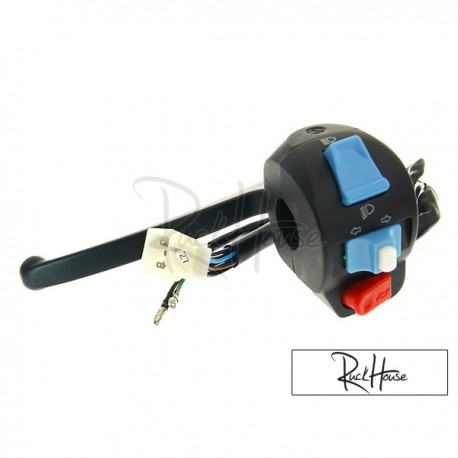 Left handle switch assy with brake lever (Version 1)