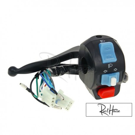 Left handle switch assy with brake lever (Version 2)