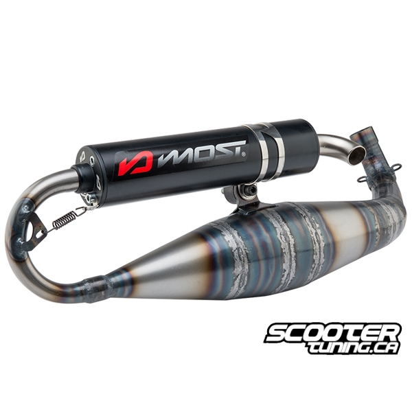 Simply Embout D'Échappement Courbé 70mm - Acier Inoxydable Pour Pot D'Échappement - Design Style Pour Voiture