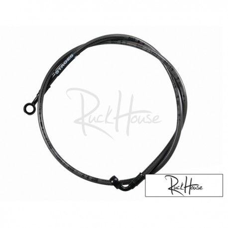 Brake Hose Stage6 Braided Steel Front (110cm)