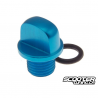 Oil filler screw STR8 New-Style, Minarelli, blue