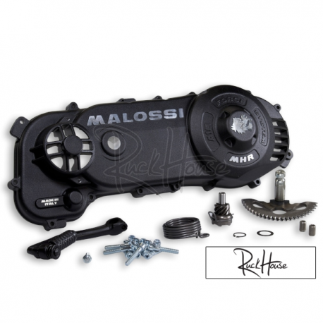 Engine Cover Malossi Air Force with kickstart hardware (Piaggio)