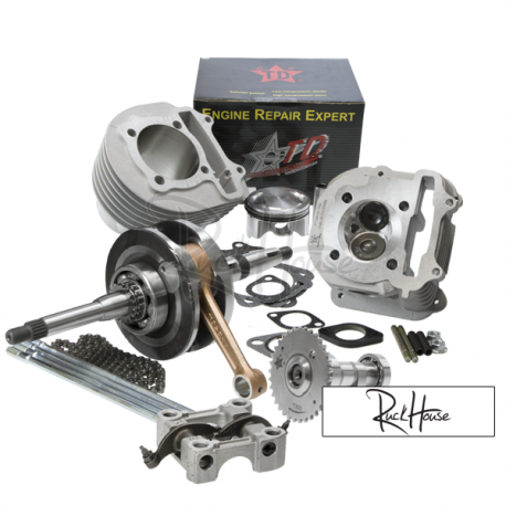 Engine Combo Taida Ceramic 205cc 2V (54mm Spacing)