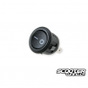 Switch round black universal (20mm)