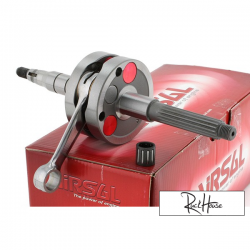 Crankshaft Airsal Racing 90cc 12mm, 45mm stroke, 85mm conrod Minarelli Horizontal