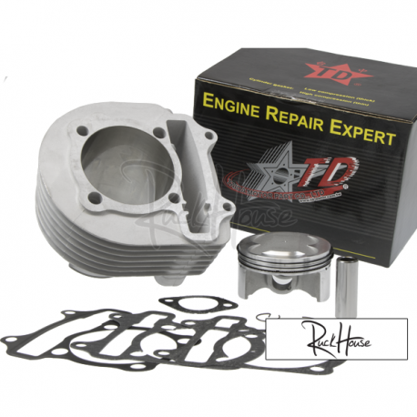 4V Ceramic Cylinder Taida 232cc Forged Piston (67mm)