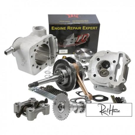 Engine Combo Taida Ceramic 232cc 2V Liquid Cooled (57mm Spacing)