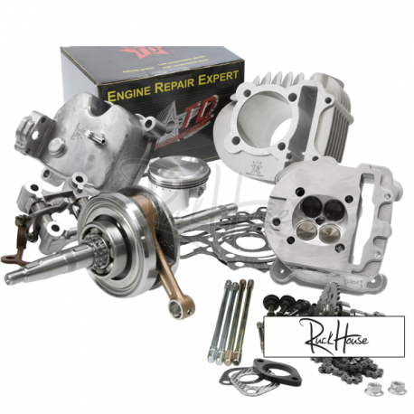 Engine Combo Taida Ceramic 180cc 4V (54mm Spacing)