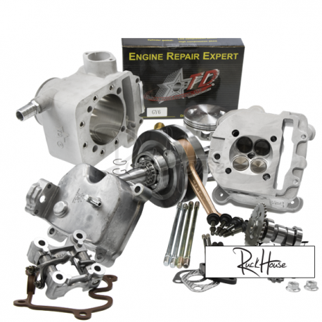 Engine Combo Taida Ceramic 232cc 4V Liquid Cooled (57mm Spacing)