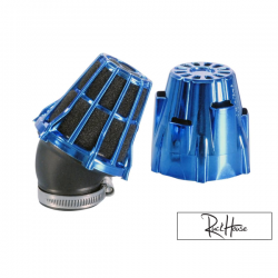 Air filter Polini Short 30° Blue (37mm)