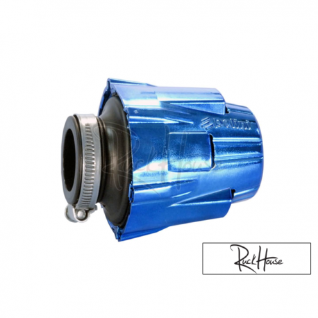 Airfilter Polini Short Straigh Blue (37mm)