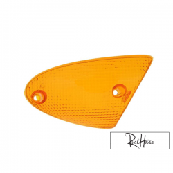 Right front indicator light lens Amber (SR50 Minarelli)