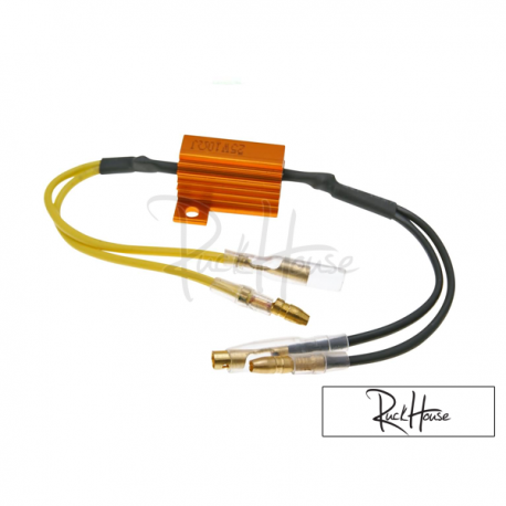 Resistor Relay for LED Bulbs and Indicators  (25W/10 Ohm)