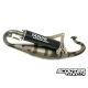 Exhaust Yasuni R Aluminium Black (Morini)