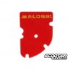 Air Filter Insert Malossi Red Sponge (Vespa GT, GTS,GTV,MP3)