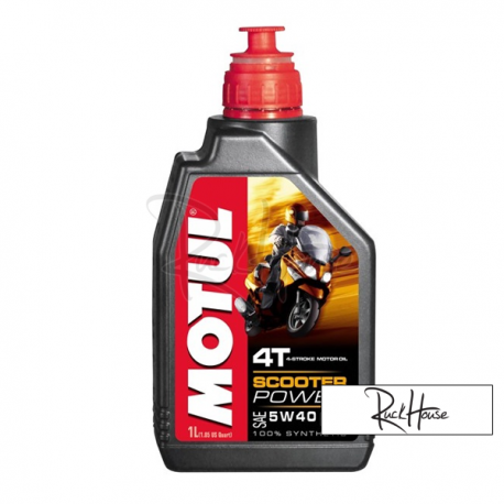 Motul 4T Oil Scooter Power MA 5W40 Technosynthese (1L)