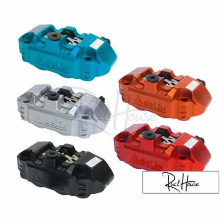 Brake caliper Adelin CNC-machined 4-Piston